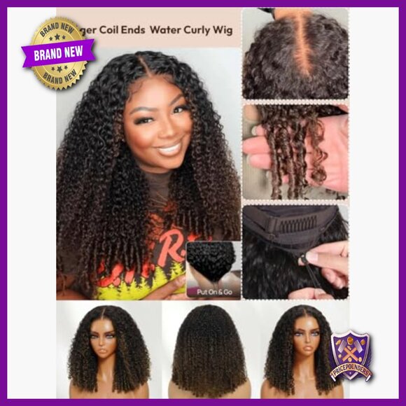 Human Hair Glueless Wig 18 Inch No Slip HD Lace Pre Cut Pre Plucked main image 4